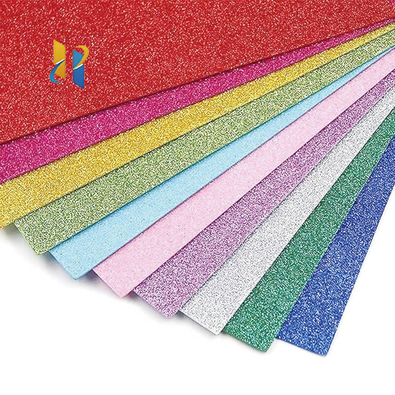 glitter foam